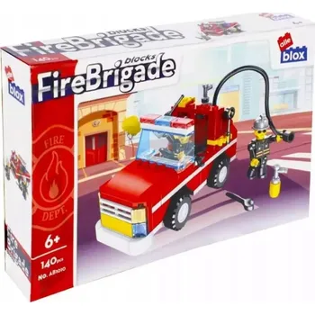 ostatní stavebnice HASIČI STAVEBNICE HASICÍ VŮZ ALLEBLOX 140 dílů