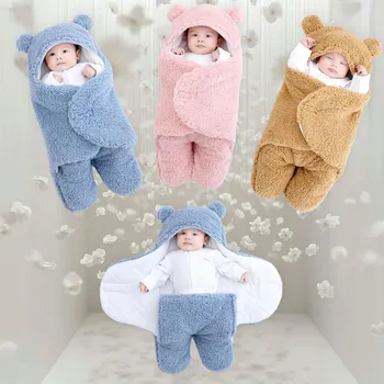 Zavinovačka DĚTSKÝ SPACÍ ŚPIWOREK DO POSTÝLKY ZAVINOVAČKA KOČÁRKU, TEPLÁ ZAVINOVAČKA 3 BARVY