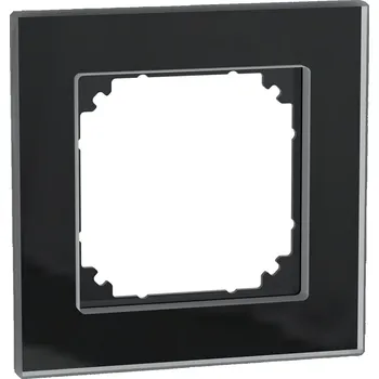 Rámeček 1násobný M-Elegance Onyx Black SCHNEIDER 489103