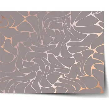 Plakát Sablio Plakát Béžové vzorce - 60x40 cm