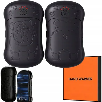 Zabezpečení domácnosti 2v1 OHŘÍVAČ RUKOU S MAGNETICKÝM DESIGNEM A POWERBANKA PŘENOSNÁ 6000 mAh