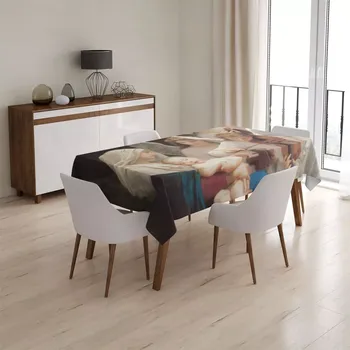 ubrus Sablio Ubrus Panna s anděly - William-Adolphe Bouguereau - 130x170 cm