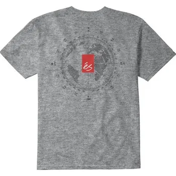 Pánské tričko és Pánské triko compass i tee heather navy