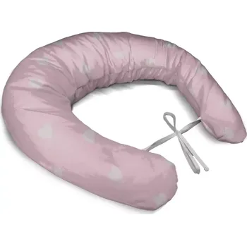 Polštář Sablio Těhotenský polštář Růžová srdíčka