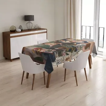 ubrus Sablio Ubrus Snídaně veslařů - Auguste Renoir - 90x90 cm