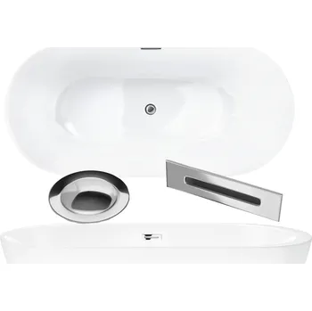 Vana VOLNĚ STOJÍCÍ VANA 170 cm CORSAN RENO + BATERIE