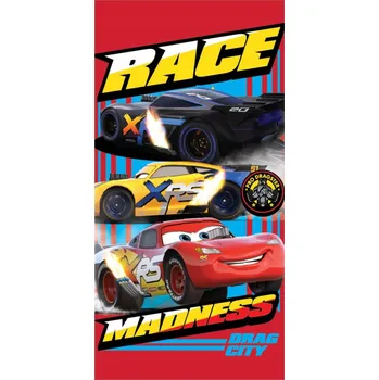 RYCHLESCHNOUCÍ RUČNÍK CARS 70x137 AUTA DISNEY