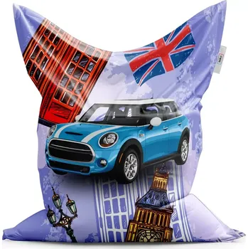 Sedací pytel Sablio Sedací vak Mini sedan Londýn - 150x100 cm