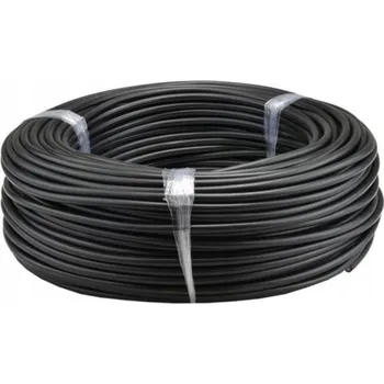 elektrický kabel Kabel Kulatý flexibilní OMY 2x1 300/300V černý ELEKTROKABEL - 25mb