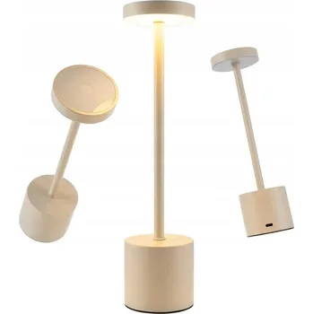 Lampička LAMPKA NOČNÍ biurkowa led dotykowa 3 barwy světla USB moderní