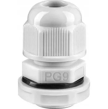 kabelová chránička Kabelová průchodka PG9G-R šedá 87001002 /50 Ks./