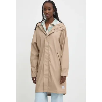 Pánská větrovka Nepromokavá bunda Herschel 50347.06304 béžová 80X, vel. L