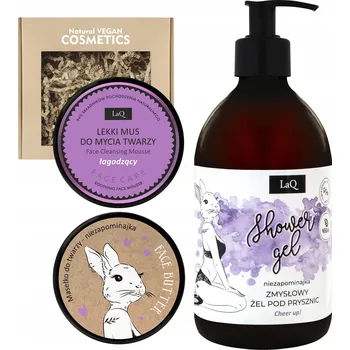 Kosmetická sada Sada kosmetiky: gel, máslíčko a pěna na obličej Pomněnka LaQ