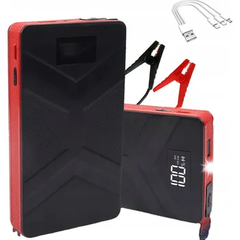 Startovací zdroj BOOSTER POWER BANK AUTO STARTOVACÍ ZAŘÍZENÍ STARTER SVÍTILNA 30000mAh