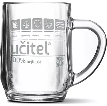 Sklenice Sablio Půllitr Učitel: 0,5