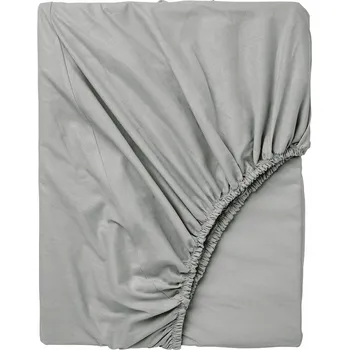 Prostěradlo IKEA DVALA Prostěradlo s gumou šedé 90x200 cm