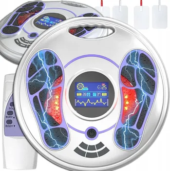 Masážní přístroj MASÁŽNÍ PŘÍSTROJ NA NOHY STIMULÁTOR SVALŮ PRO KRVNÍ OBĚH EMS ELEKTROSTIMULÁTOR SVALŮ MASÁŽNÍ PODLOŽKA