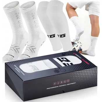 Pánské ponožky Fotbalové štulpny Intenso bílé vel. 41-46