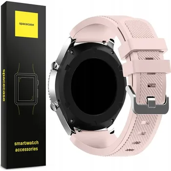 Řemínek na hodinky Řemínek Spacecase pro Xiaomi 20mm, růžový