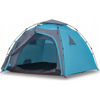 Stan VidaXL 4místný kempingový Stan , modrý, rychlá montáž