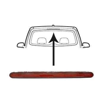 Zadní světlomet Přídavné brzdové světlo VAN WEZEL 5856929