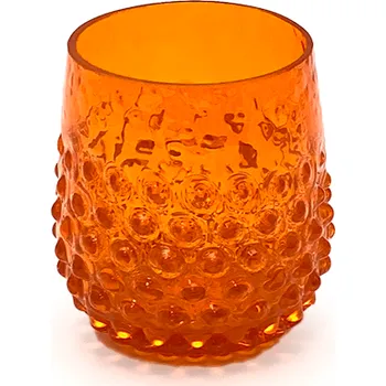 Sklenice Sklenice 0,2l - Hobnail - Ananas - oranžová | 92628