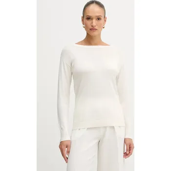 Dámský svetr Vlněný svetr Sisley 11BAM1A48 béžová 01A, vel. XS