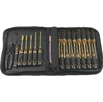 RC vybavení ARROWMAX AM Toolset (23Pcs) With Tools Bag Schwarz Golden - expresní doprava