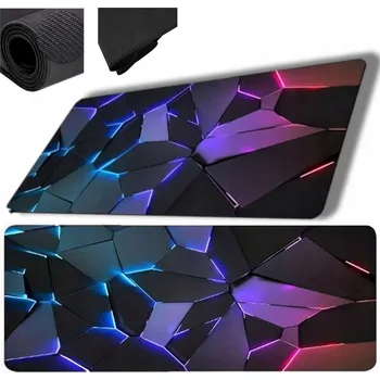 Podložka pod myš Ochranná podložka 100 38 x 74 cm černá