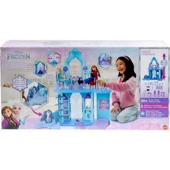 Figurka Disney Frozen Ledový zámek herní set s nábytkem a doplňky JGG41