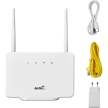 DOMÁCÍ 4G LTE ROUTER SE SIM KARTOU A WIFI AŽ 300 MB/S BEZ VÝPADKŮ SÍTĚ