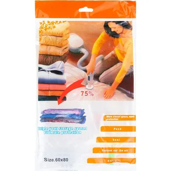 Pomůcka pro obuv a oblečení VAKUOVÝ PYTEL NA OBLEČENÍ VAKUOVÉ PYTLE 80x60