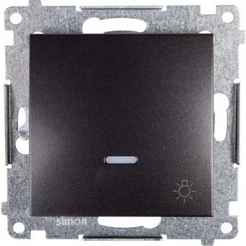 vypínač Jednopólový vypínač Klasik, Zápustný černý DS1L.01/48