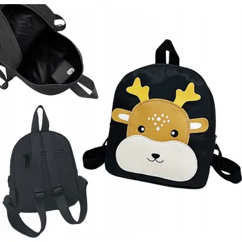 Dětský batoh Batůžek PŘEDŠKOLNÍ SOB ČERNÝ pro děti 6-8 LET LEHKÝ MALÝ Dětský