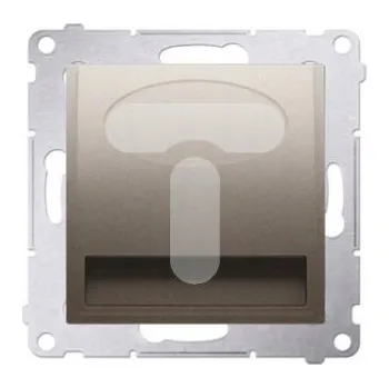 Nástěnné svítidlo Schodišťové svítidlo Kontakt-simon LED 0,93 W zlatá matná