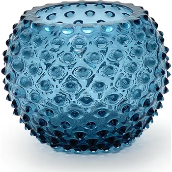 Váza Váza 12cm - Hobnail - Ananas - modrý kouř | 91429