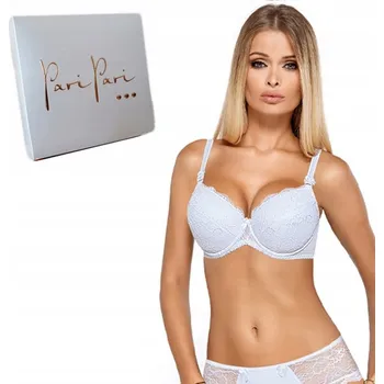 Podprsenka Paripari push-up podprsenka bílá velikost 75D