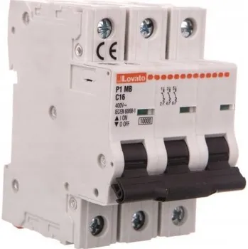 Jistič Jistič 3P C 16A 10kA P1MB3PC16
