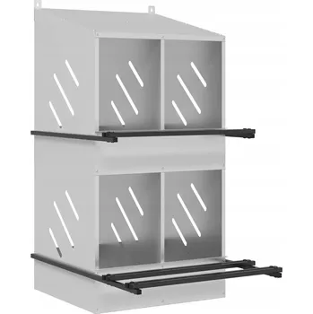 HNÍZDO PRO SLEPICE SNÁŠKOVÉ HNÍZDO PRO SLEPICE SE 4 PŘIHRÁDKAMI