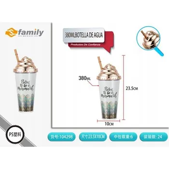 Hrnek s práškem, ledové víčko 380ml 1 Ks