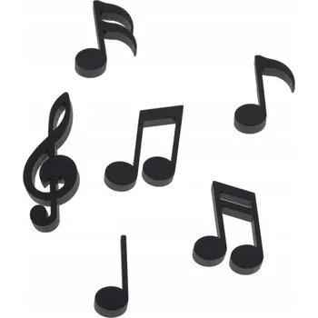 Vrták Hudební magnety noty