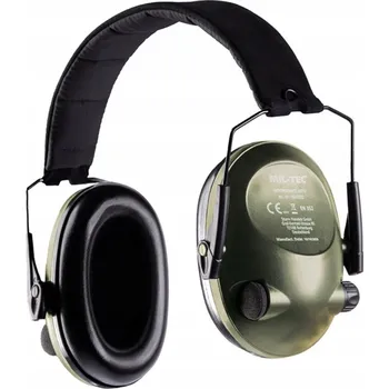 Chrániče sluchu Mil-Tec 16243001, zelené odstíny