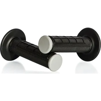 Motodoplněk Motokrosové rukojeti MOTION STUFF ADVANCED černá/šedá (half-waffle)