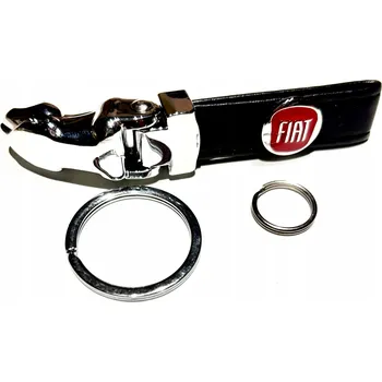 PŘÍVĚSEK NA KLÍČE NA KLÍČE PRO FIAT PŘÍVĚSEK KŮŽE DÁREK LEOPARD