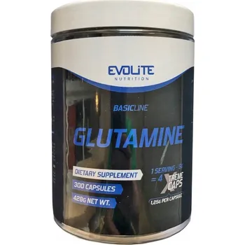 Aminokyselina Glutaminové kapsle Glutamine 1250 mg Xtreme Evolite Nutrition 375 g přírodní