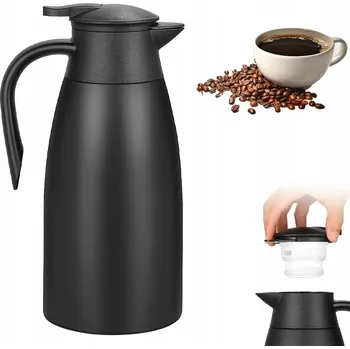 Termoska Termos 2L z nerezové oceli: Udrží Teplotu, Pohodlné Nalévání