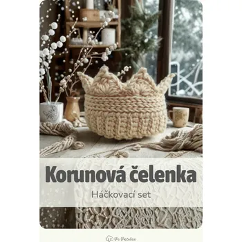 Čelenka Ve Vatičce Set čelenka pro děti - Krémová, 2r