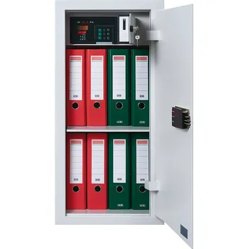 Trezor SS 6 – Barva / povrchová úprava: Šedobílá, Typ zámku: Mechanický kombinační