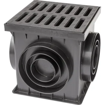 Covernit Dvorní vpusť s litinovým roštem 250 x 250 x 250 mm