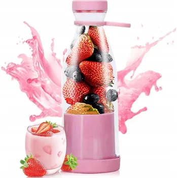 Přenosný Smoothie Blender 380 ml USB, Mini Mixér 6 Nožů, AO-78226